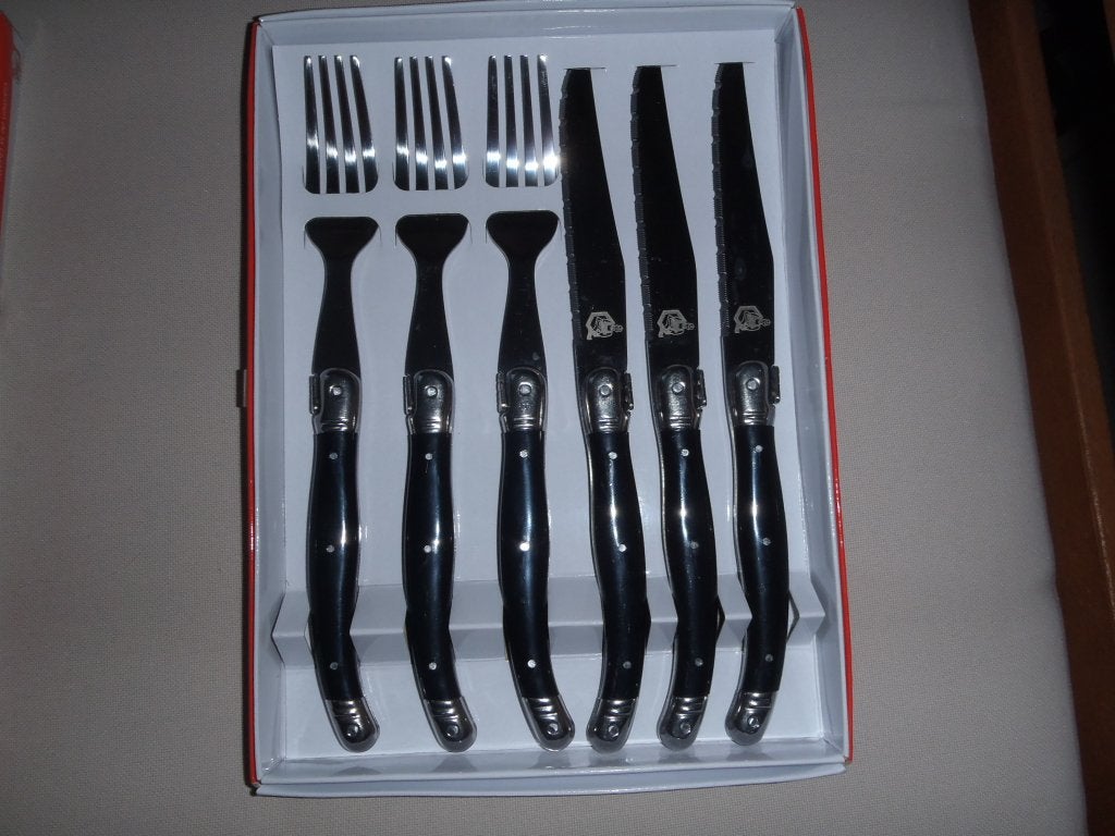 set van 6 vorken en messen, Ophalen of Verzenden, Nieuw, Bestekset