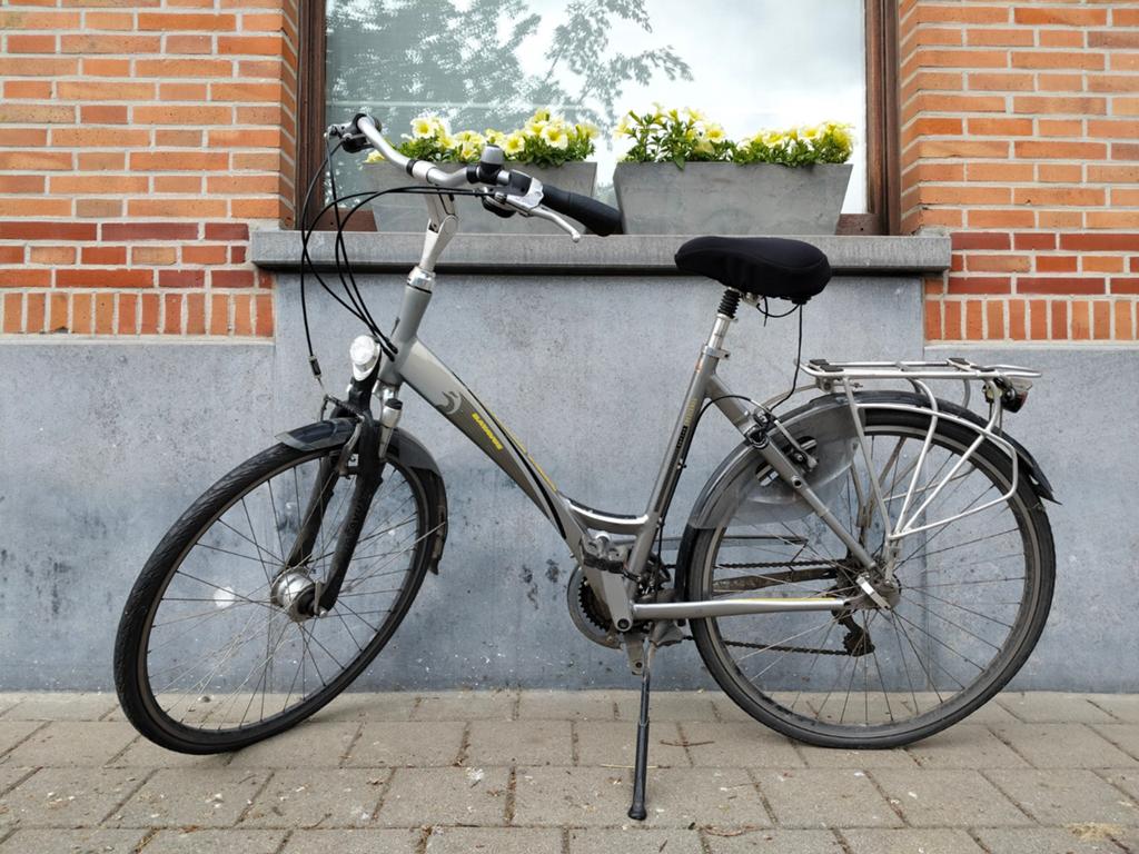 Damesfiets, Ophalen, Batavus