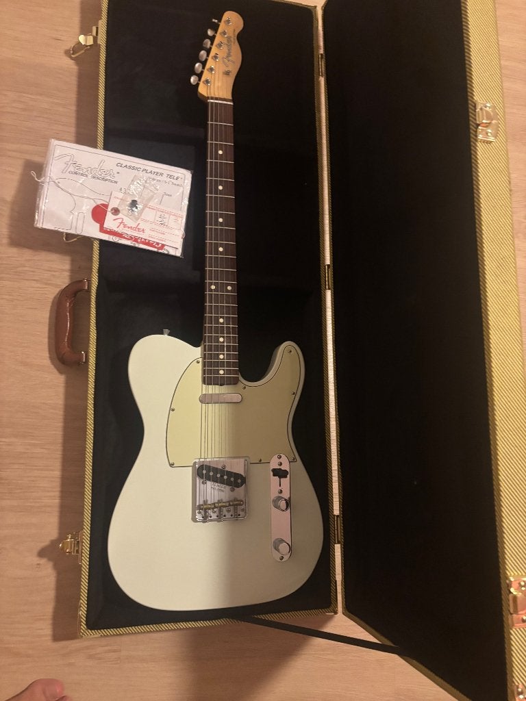 Fender Classic Player Baja '60s Tele custom shop designed, Muziek en Instrumenten, Ophalen, Zo goed als nieuw, Solid body, Fender