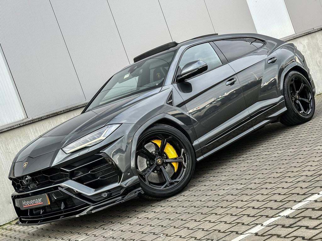 Lamborghini Urus 4.0 V8 Alcantara Ceramic 4Wielbest B&O 3D A, Autos, 3996 cm³, Euro 6, Entretenue par le concessionnaire, Noir