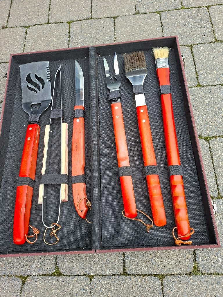 Barbecue gerief, Ophalen