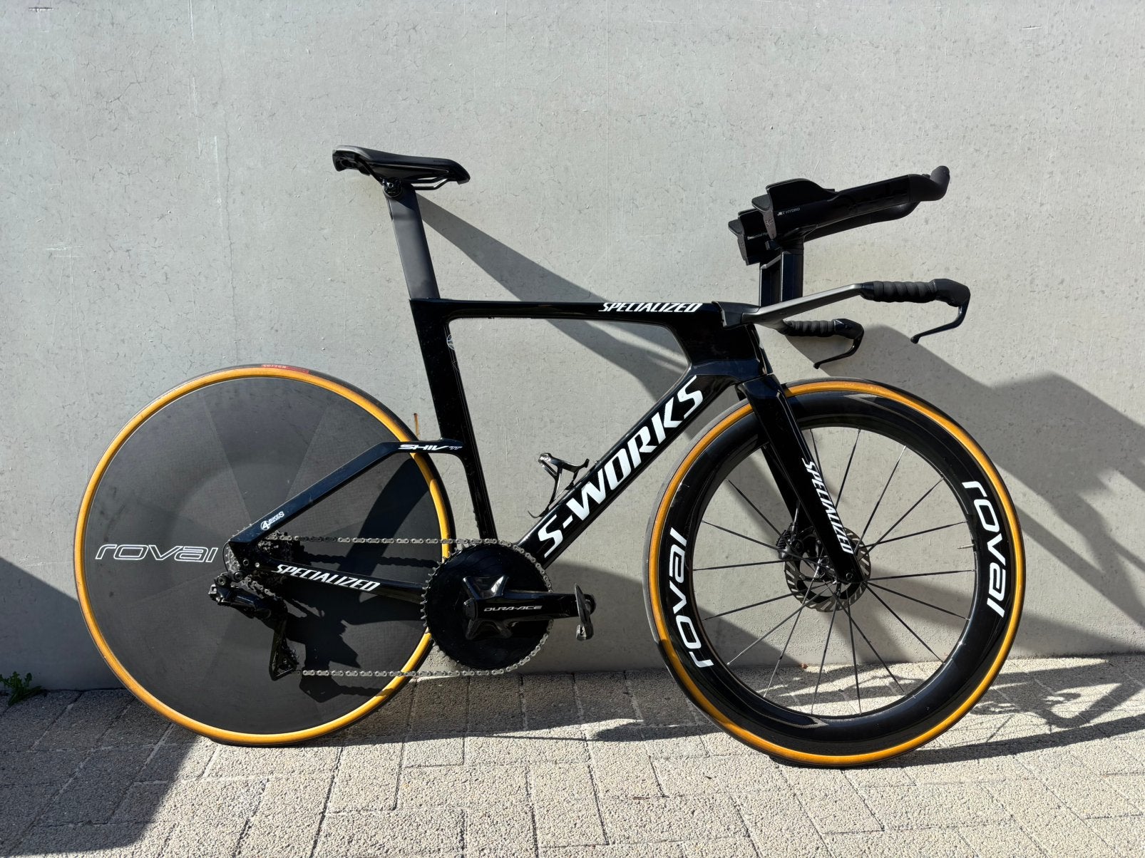 Specialized S-Works Shiv TT Disc 2025 | Nieuwstaat, Enlèvement, Comme neuf, Carbone
