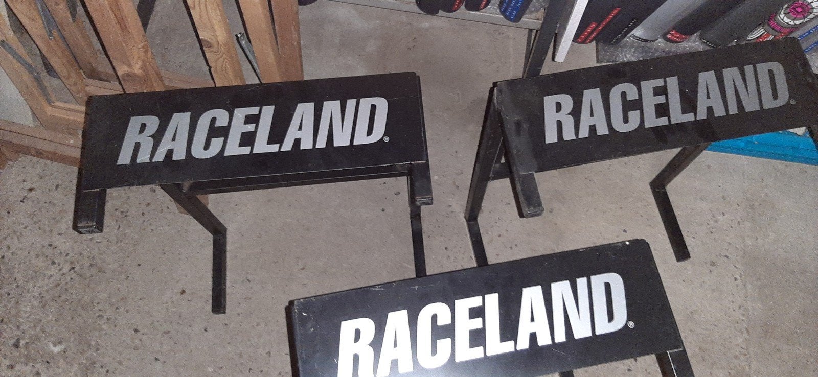 Raceland kuipzetel onderstellen 3 stuks, Ophalen