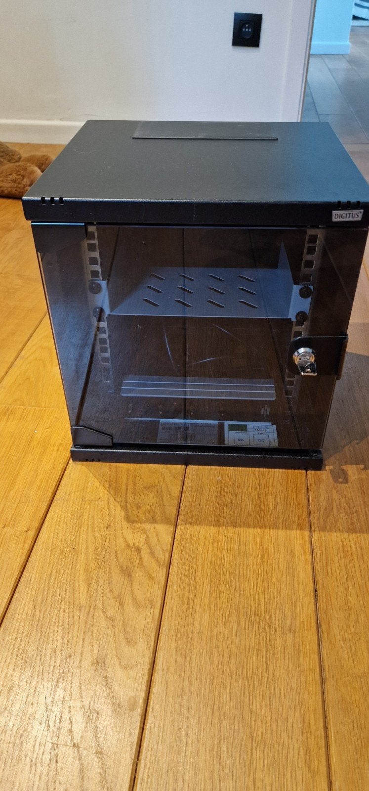 Digitus DN-10-06U-B patchkast 10inch, Computers en Software, Serverkasten, Ophalen of Verzenden