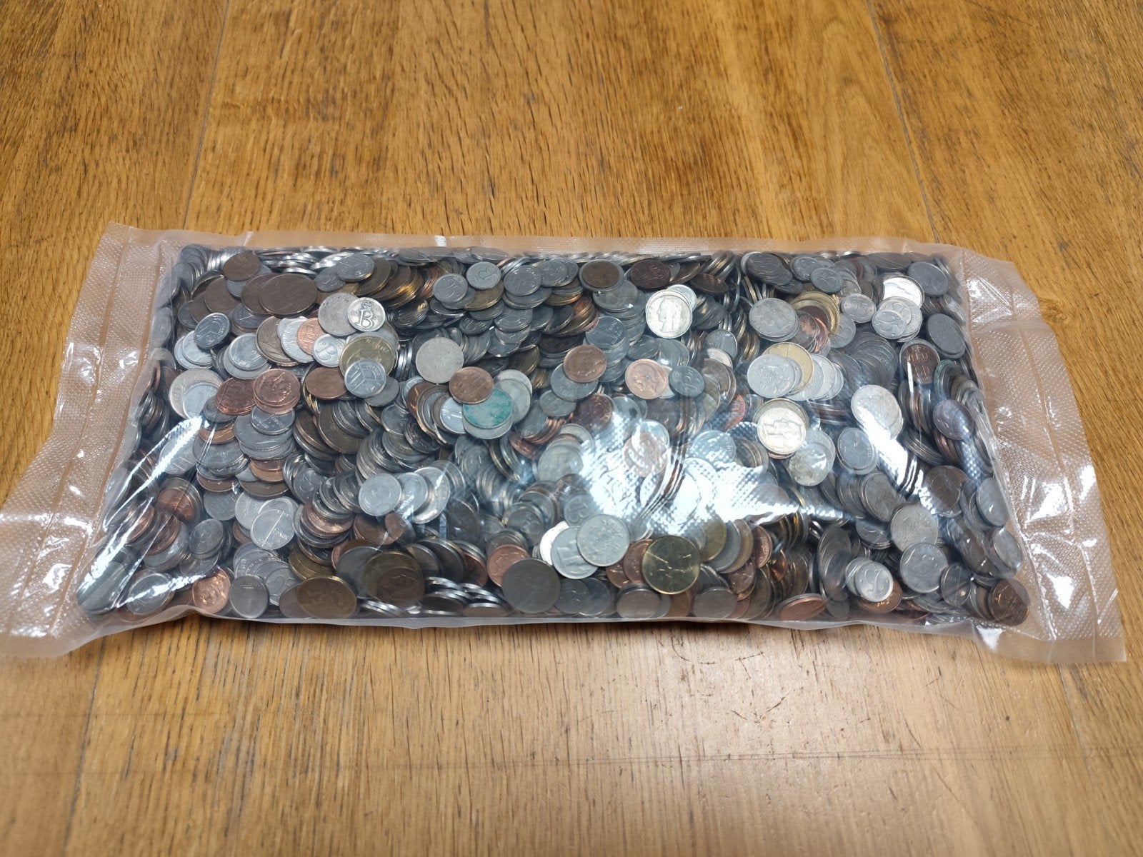 Belgische oude munten 9 kg., Postzegels en Munten, Verzenden