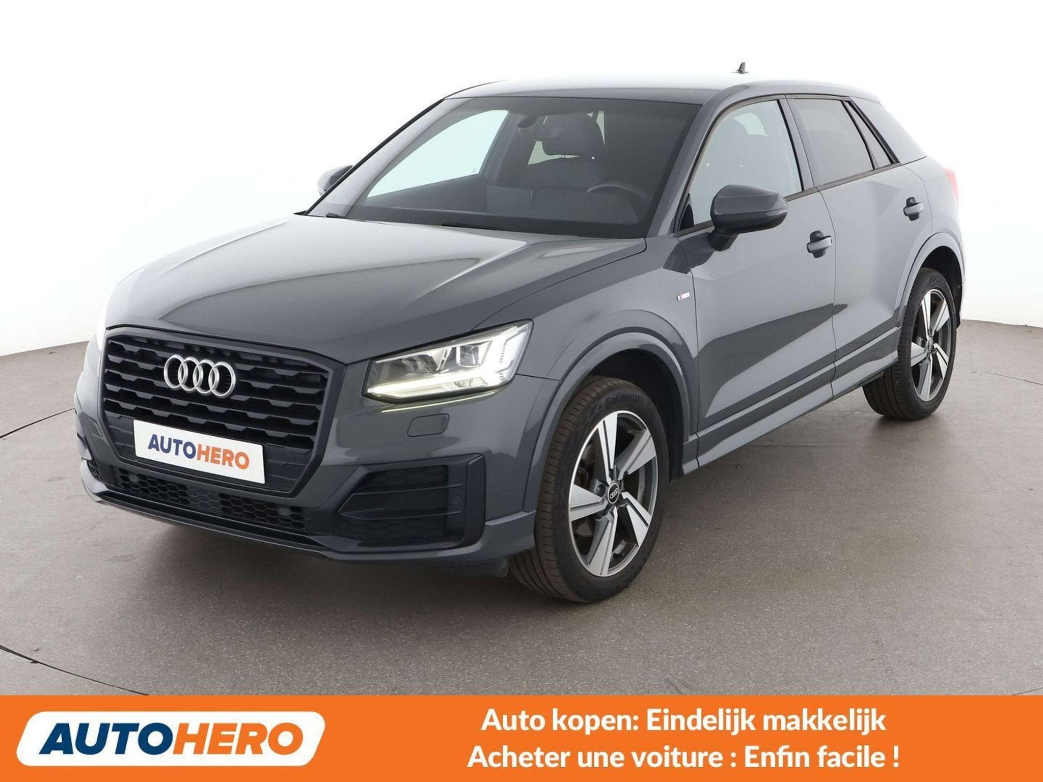 Audi Q2 35 TFSI (année de construction 2020, automatique), Autos, Cuir, Argent ou Gris, Achat, Autres carburants