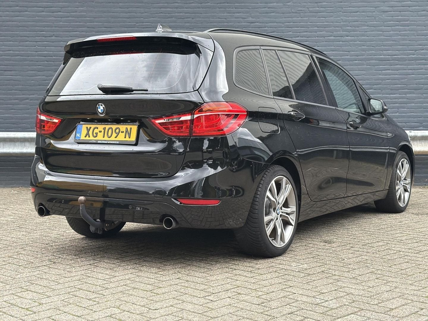 BMW 220 Gran Tourer 2-serie 220i M Sport 7p. | HUD | Camera, Auto's, Automaat, Monovolume, 2 Reeks, Zwart