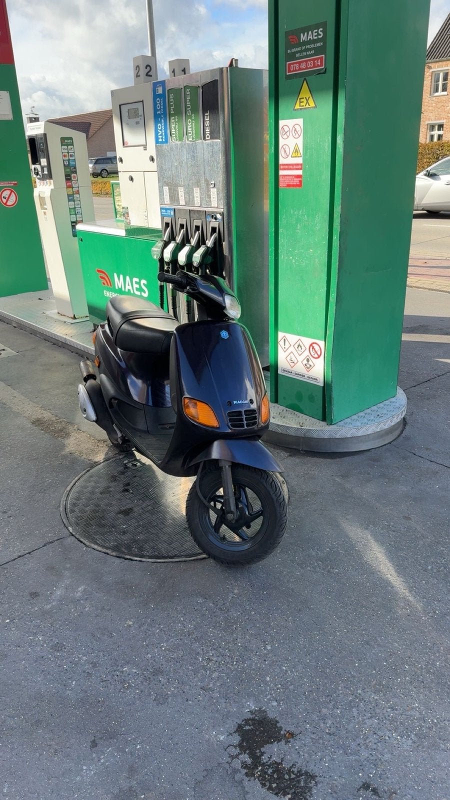 Piaggio zip type 3, Ophalen, Tweetakt, Overige modellen, Klasse B (45 km/u)