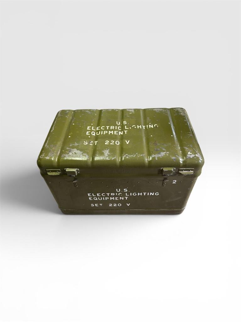Caisse Militaire Lampes, Enlèvement, Armée de terre, Caisse ou Géocache