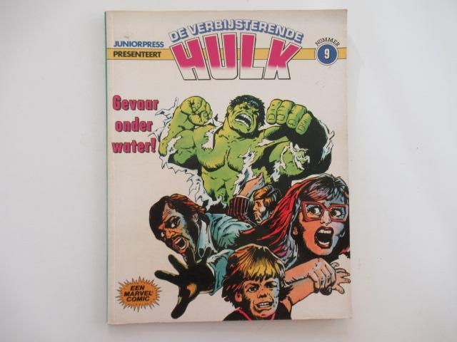 de hulk...nr.9...gevaar onder water..............1st, Boeken, Stripverhalen, Ophalen of Verzenden, Gelezen