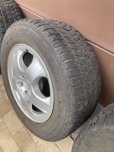 wielen mercedes ml W163, Auto-onderdelen, Banden en Velgen, Ophalen, Gebruikt, 255 mm, Banden en Velgen