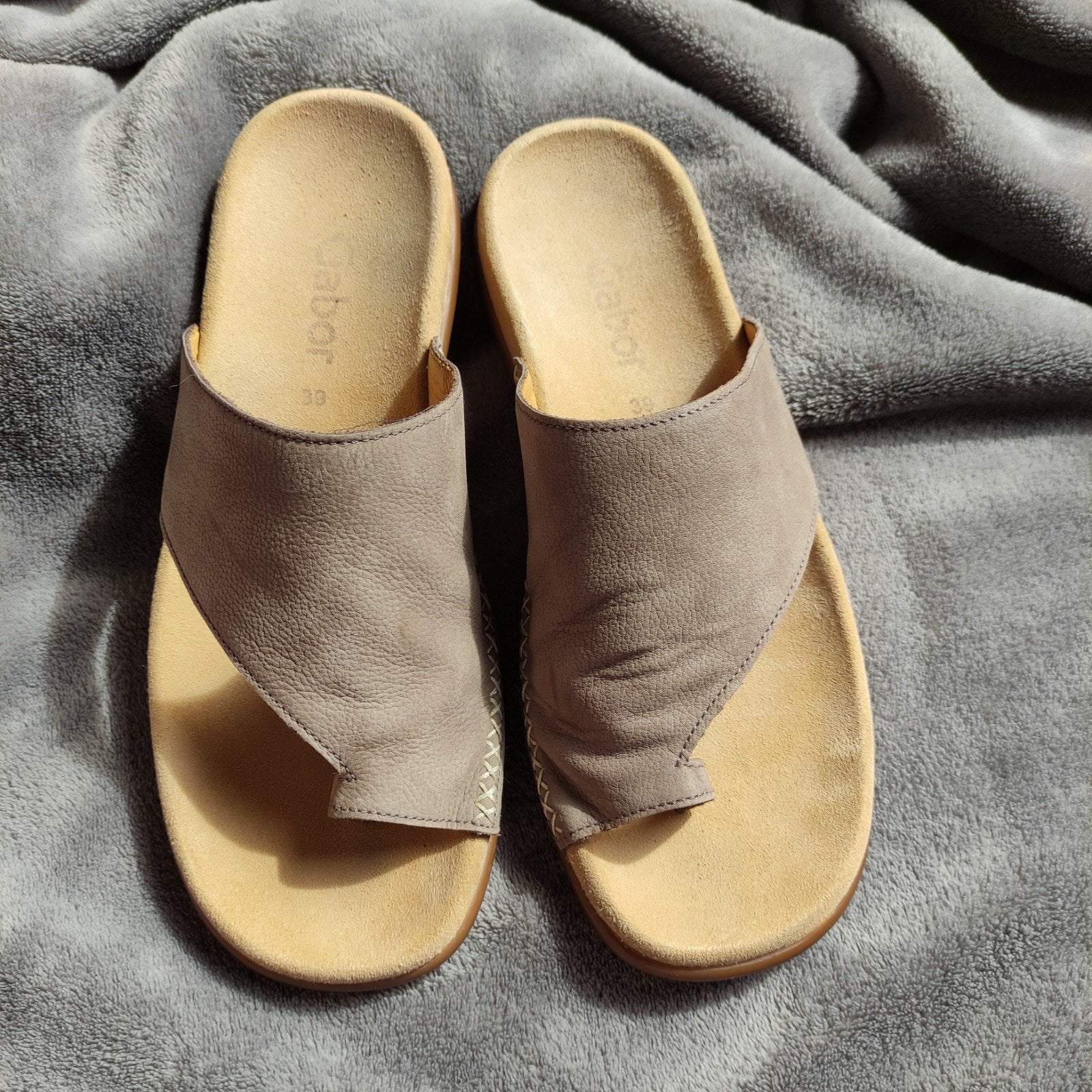 Teenslippers Gabor maat 39 - nieuw., Bruin, Gabor, Nieuw, Ophalen