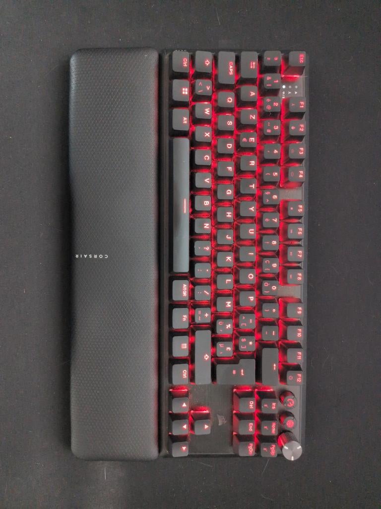 Corsair K70 CORE TKL Wireless Mechanisch Gaming Toetsenbord, Informatique & Logiciels, Enlèvement, Azerty, Clavier gamer
