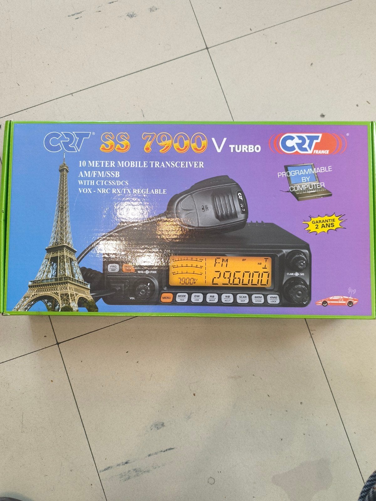 CRT ss 7900 V turbo radio amateur, Telecommunicatie