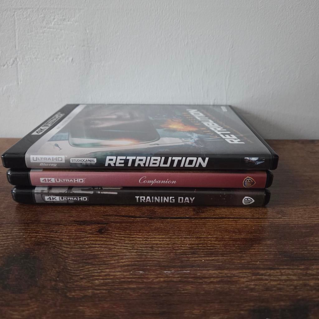 3 films op 4k ultra hd bluray, Cd's en Dvd's, Blu-ray, Ophalen of Verzenden