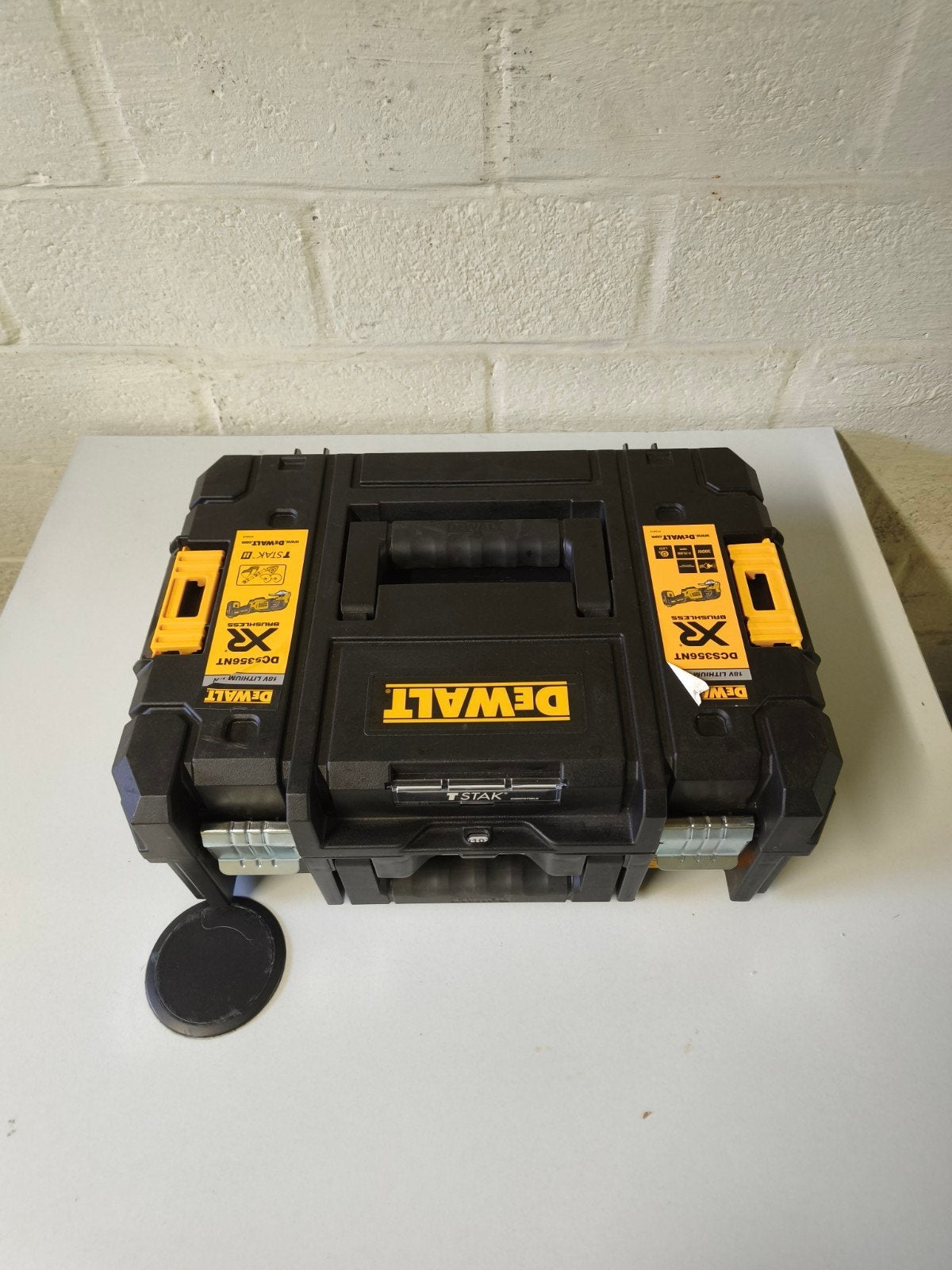 DeWalt DCS356 NT 18V Multitool Complete Set Zo goed als nieu, Ophalen of Verzenden, Zo goed als nieuw, Multitool, DeWalt