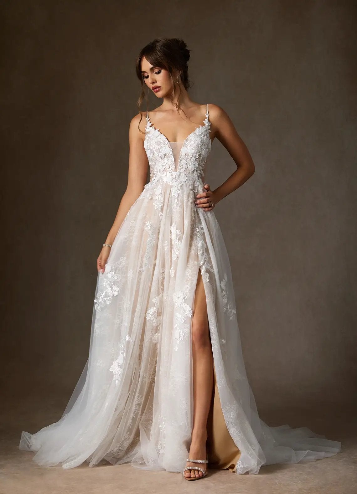 Bohemian-style trouwkleed, Kleding | Dames, Ophalen, Nieuw, Wit, Trouwjurk
