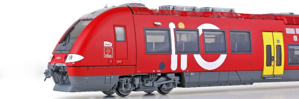 LS Models 10080 coffret AGC 4 caisses LIO SNCF, Autres marques, Analogique, Enlèvement ou Envoi, Comme neuf