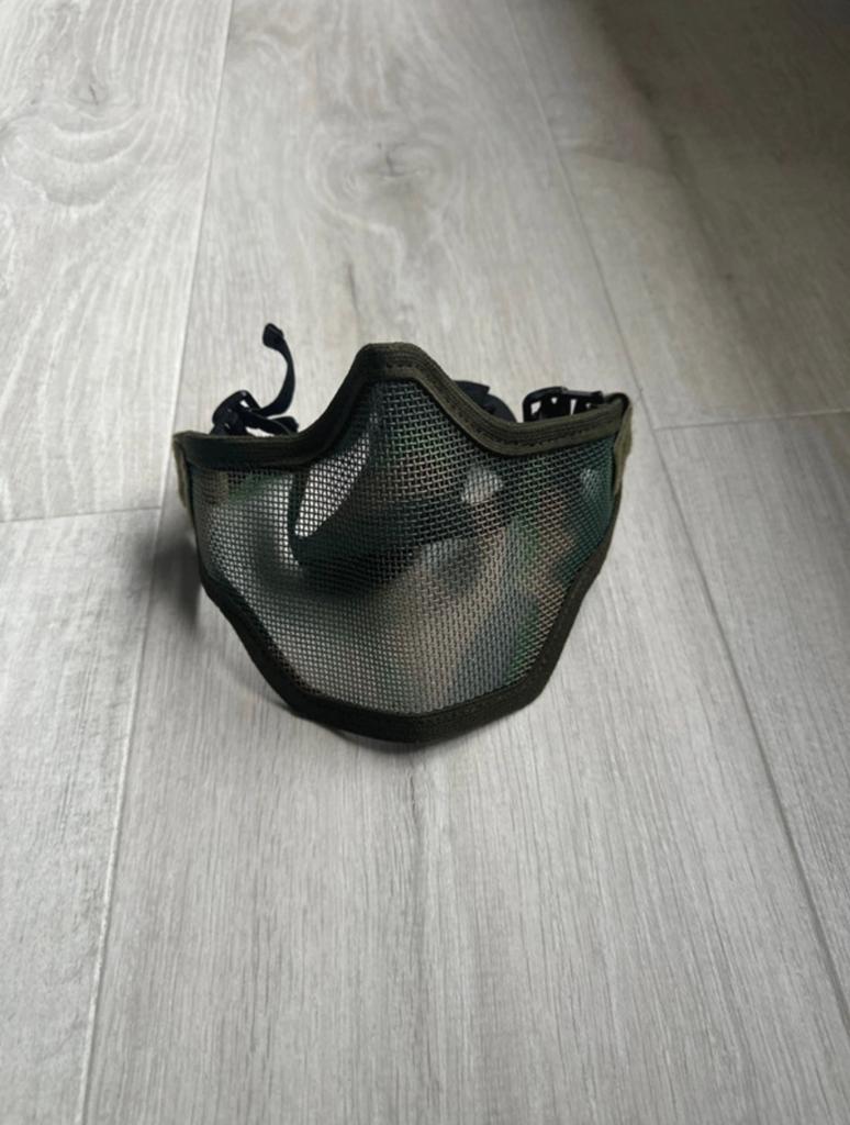 Airsoftmasker ~ Neus- & Mondbescherming, Ophalen of Verzenden, Zo goed als nieuw