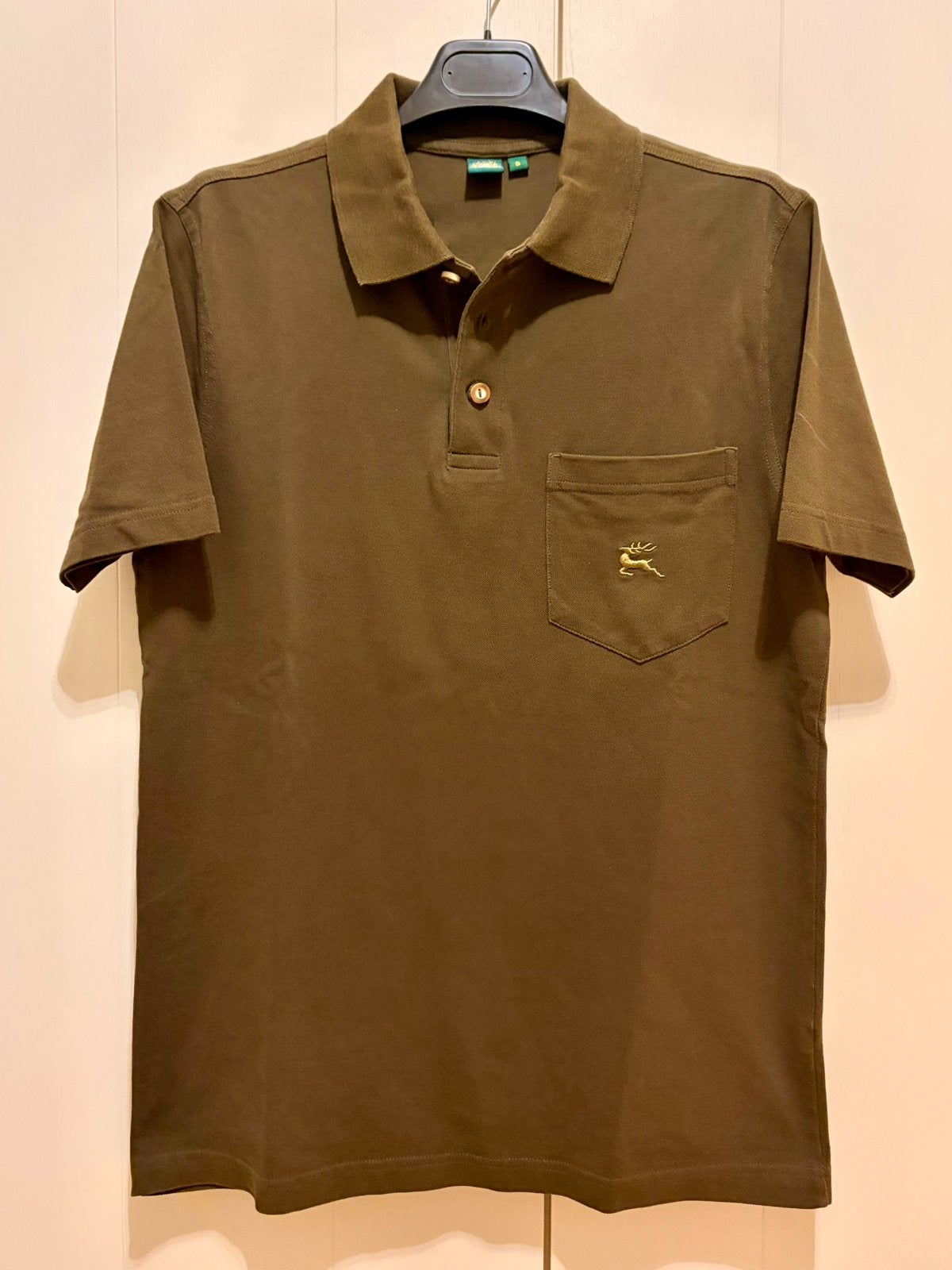 Polo Trachten avec logo de cerf taille S, Vêtements | Hommes, Enlèvement ou Envoi, Comme neuf, Taille 46 (S) ou plus petite, Autres couleurs