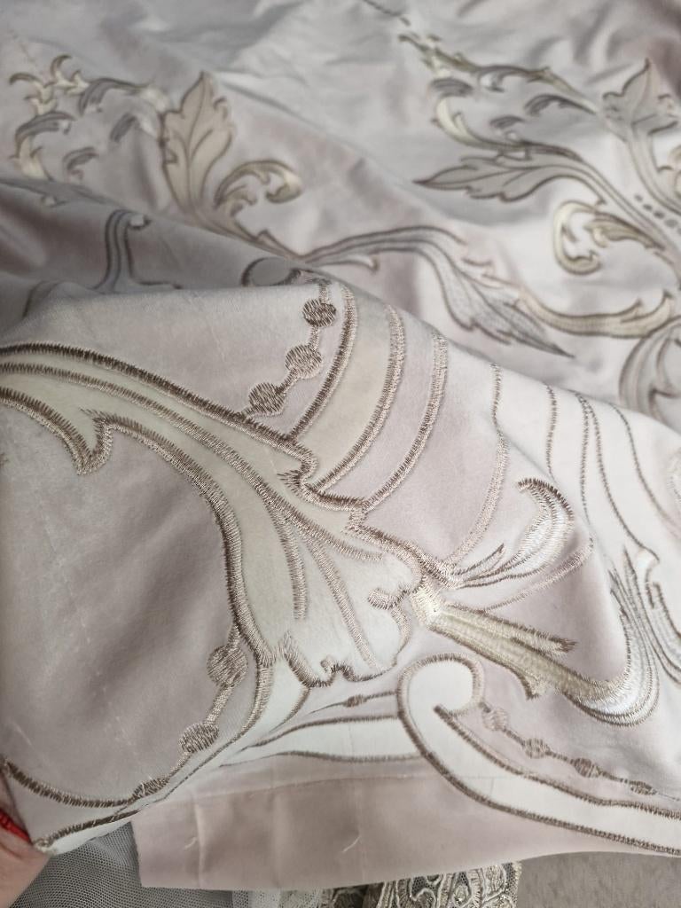 gordijnen, Ophalen of Verzenden, Zo goed als nieuw, Beige