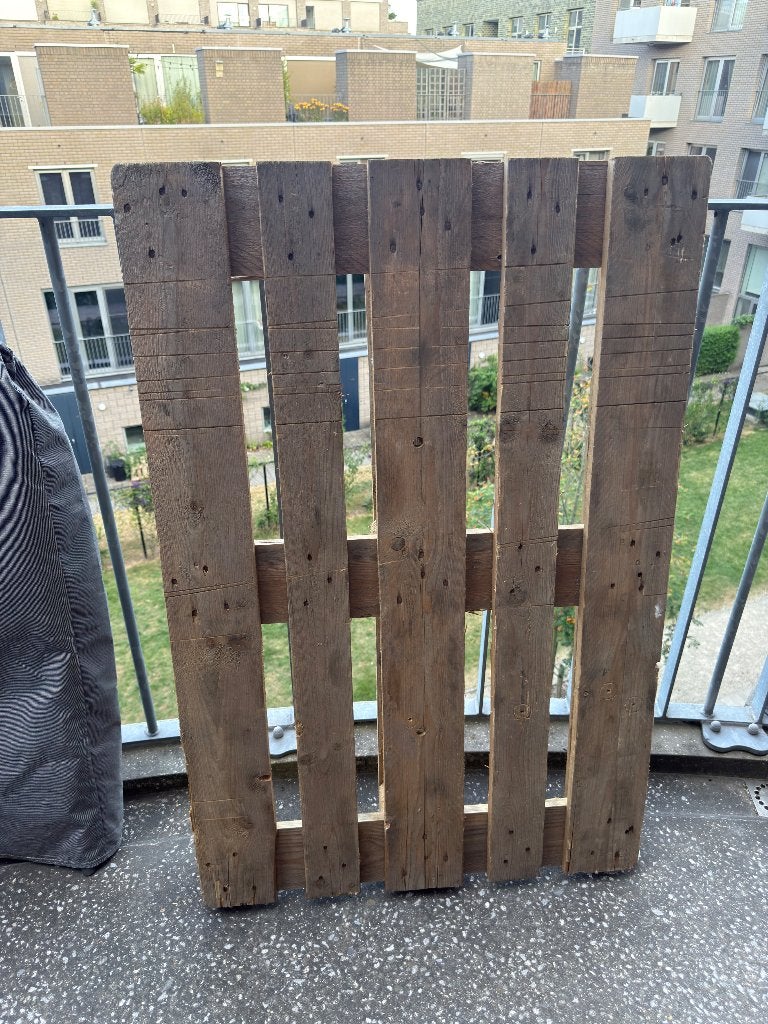 Houten Pallet gratis, Doe-het-zelf en Bouw, Hout en Planken, Gebruikt, Pallet, Minder dan 200 cm, Ophalen