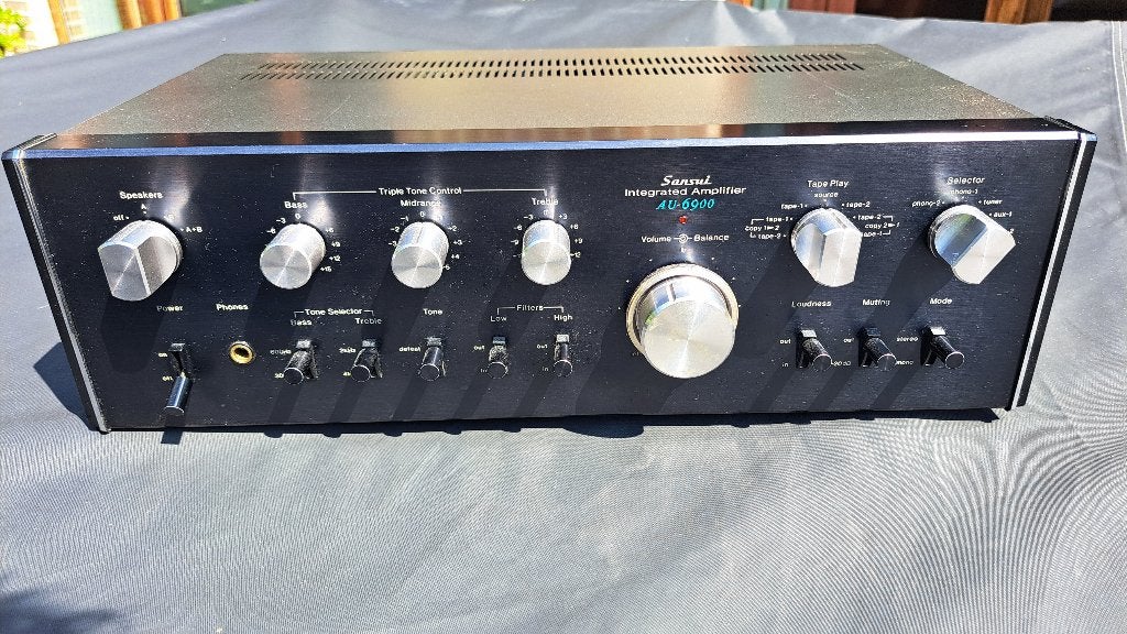 Sansui AU-6900, Audio, Tv en Foto, Versterkers en Ontvangers, Zo goed als nieuw, 60 tot 120 watt, Stereo, Ophalen