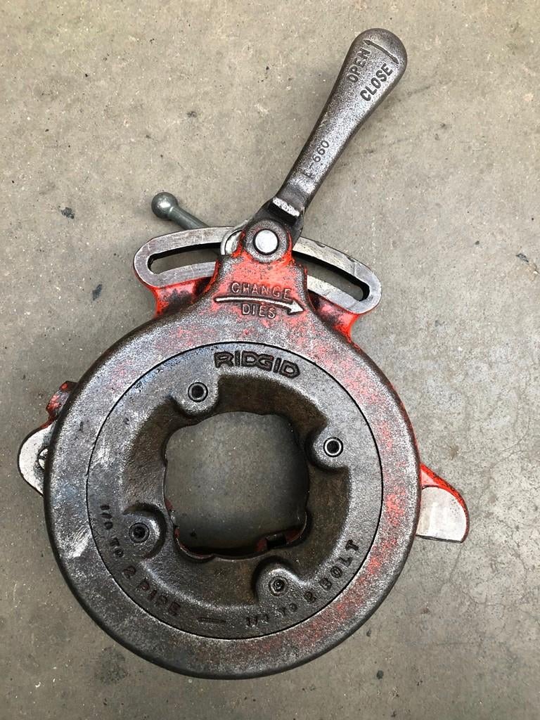 Ridgid draadsnijkop 811A, Doe-het-zelf en Bouw, Ophalen of Verzenden, Gebruikt