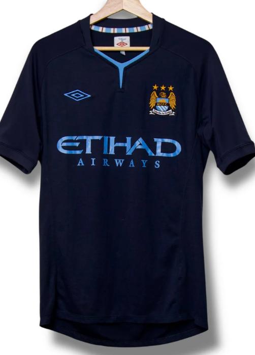 Manchester City 2010/11 uitshirt, Maat M, Ophalen of Verzenden, Zo goed als nieuw, Shirt