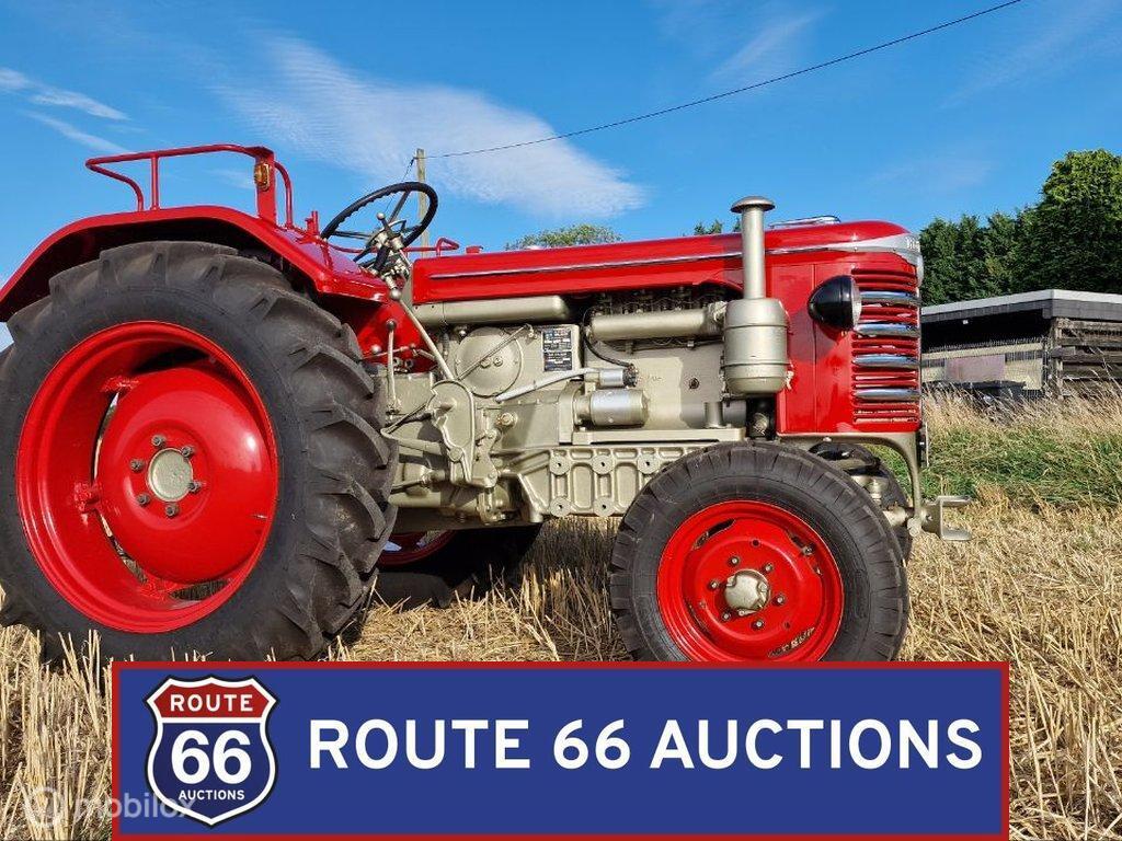 Hürlimann D70 SSP tractor | 1964 | Route 66 Auctions, Overige merken, Zwart, Bedrijf, Handgeschakeld