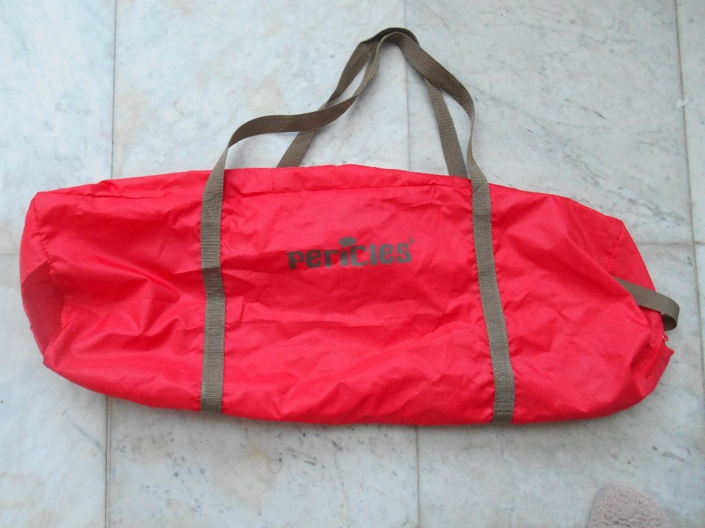Pericles hoes met ritssluiting voor reisbedje rood, Kinderen en Baby's, Ophalen of Verzenden, Zo goed als nieuw