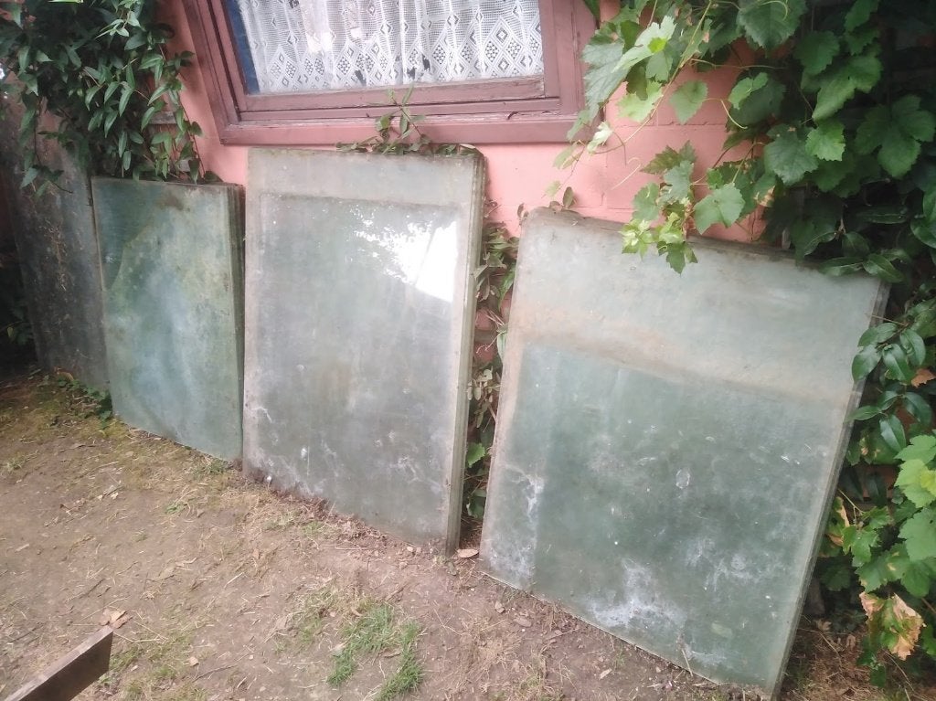 glas, Bricolage & Construction, Vitres, Châssis & Fenêtres, Panneau vitré, Enlèvement, Utilisé, 80 à 120 cm