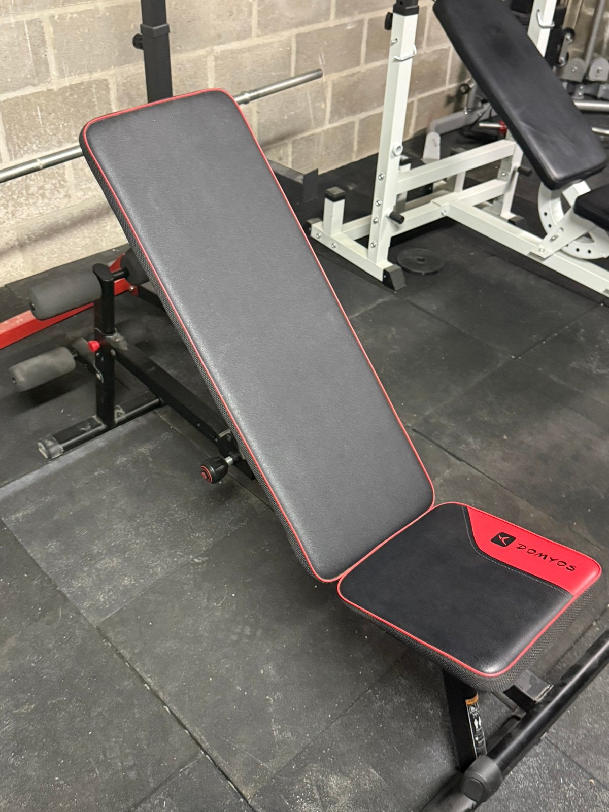 Halterbank, Sport en Fitness, Fitnessmaterialen, Ophalen, Zo goed als nieuw