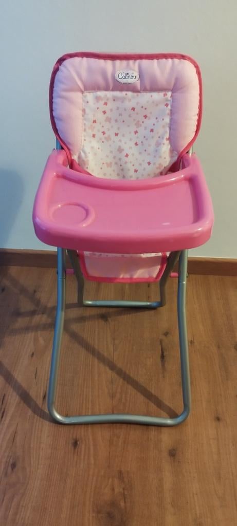 Chaise haute pour poupée Calinou, Enlèvement