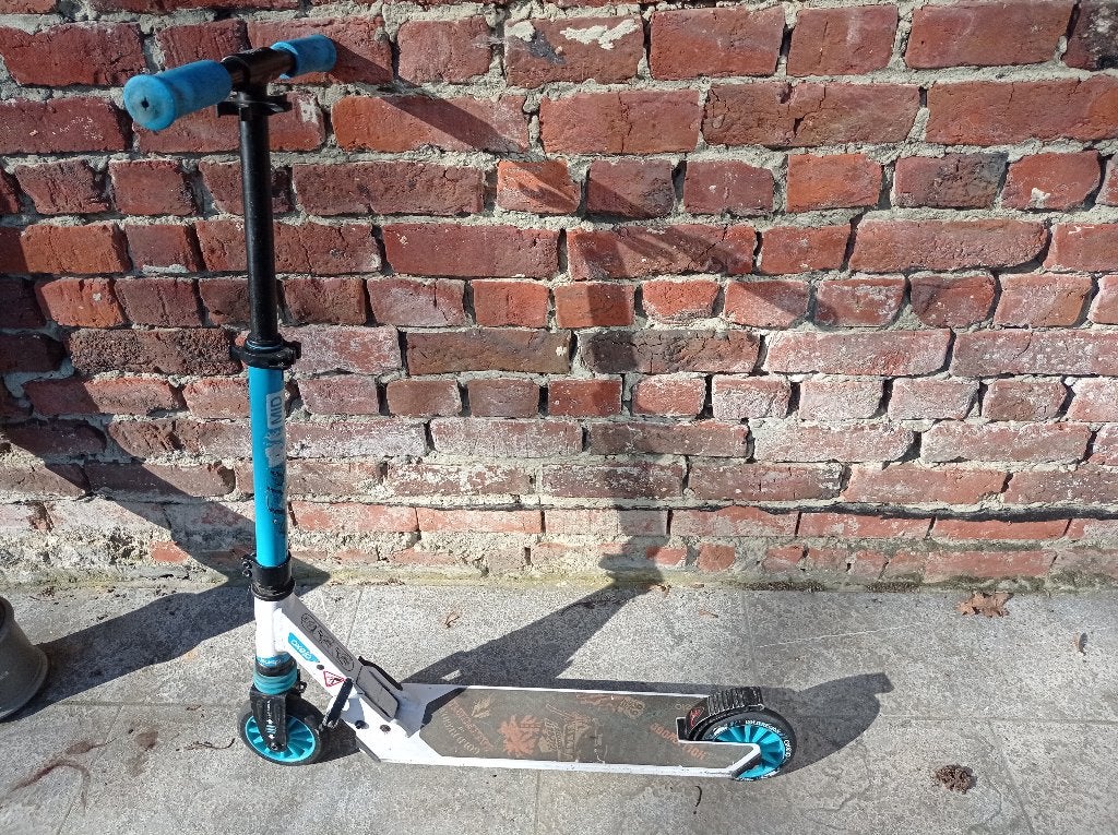 Trottinette bleue enfant, Vélos & Vélomoteurs, Enlèvement, Comme neuf, Step simple, Decathlon