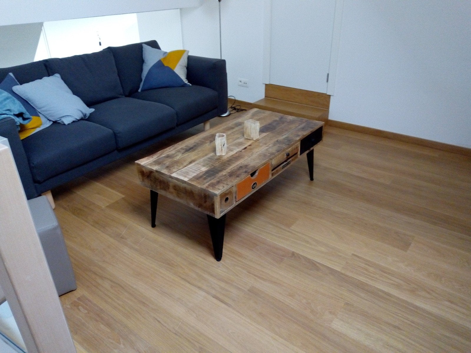 salontafel, Huis en Inrichting, Ophalen, 100 tot 150 cm, 50 tot 100 cm, Zo goed als nieuw