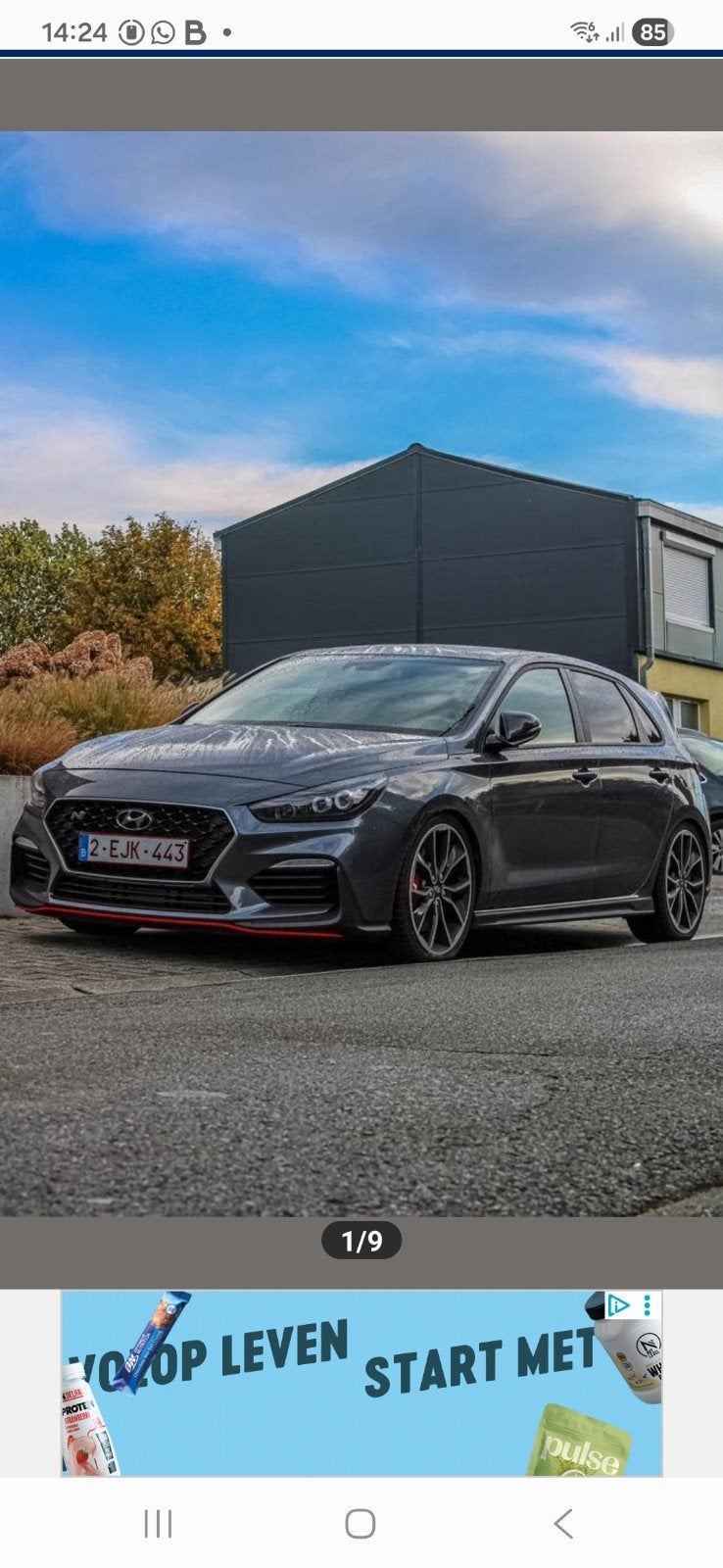 hyundai i30N performance, Auto's, Handgeschakeld, I30, Particulier, Zilver of Grijs