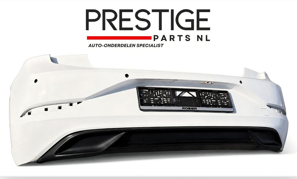 Achterbumper VW Polo 2G Facelift 4xPDC ORGINEEL bj.2022-2026, Arrière, -, Origine de la pièce connue, Utilisé