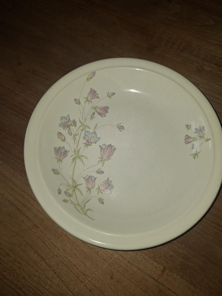 6 assiettes Pastel Bouquet Floral, Enlèvement