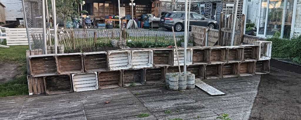 fruitkist fruitkistjes fruitkisten, Tuin en Terras, Ophalen, Gebruikt