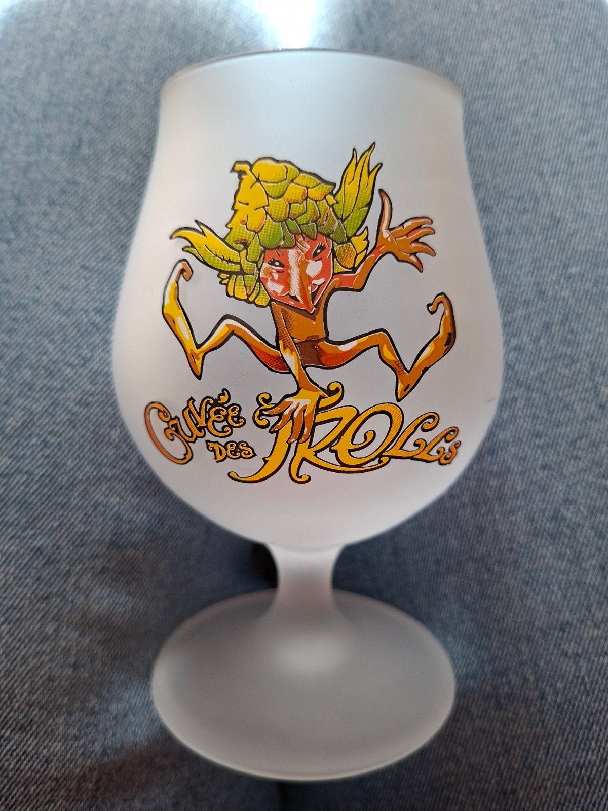 Bierglas Cuvée des Trolls, Collections, Enlèvement ou Envoi, Comme neuf, Verre à bière