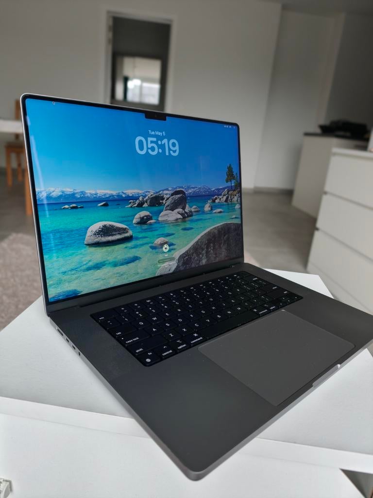 Macbook Pro 16" M1 Max, 64 RAM, 1 TB SSD, Computers en Software, Apple Macbooks, Ophalen, Qwerty, MacBook