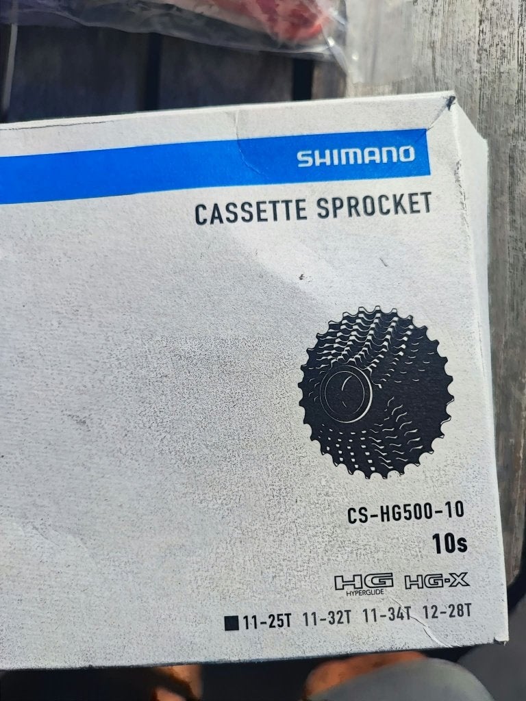 shimano cassette, stuurlint etc, Fietsen en Brommers, Ophalen, Zadel, Carbon