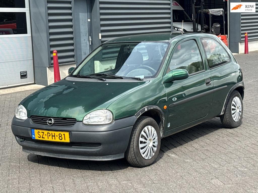 Opel Corsa 1.4i Strada, trekhaak (automatique), Autos, Entreprise, 200 g/km, Vert, 3 portes
