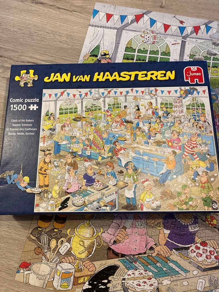 Puzzel Jan Van Haasteren 1500 stuks, Ophalen of Verzenden, 500 t/m 1500 stukjes, Gebruikt, Legpuzzel