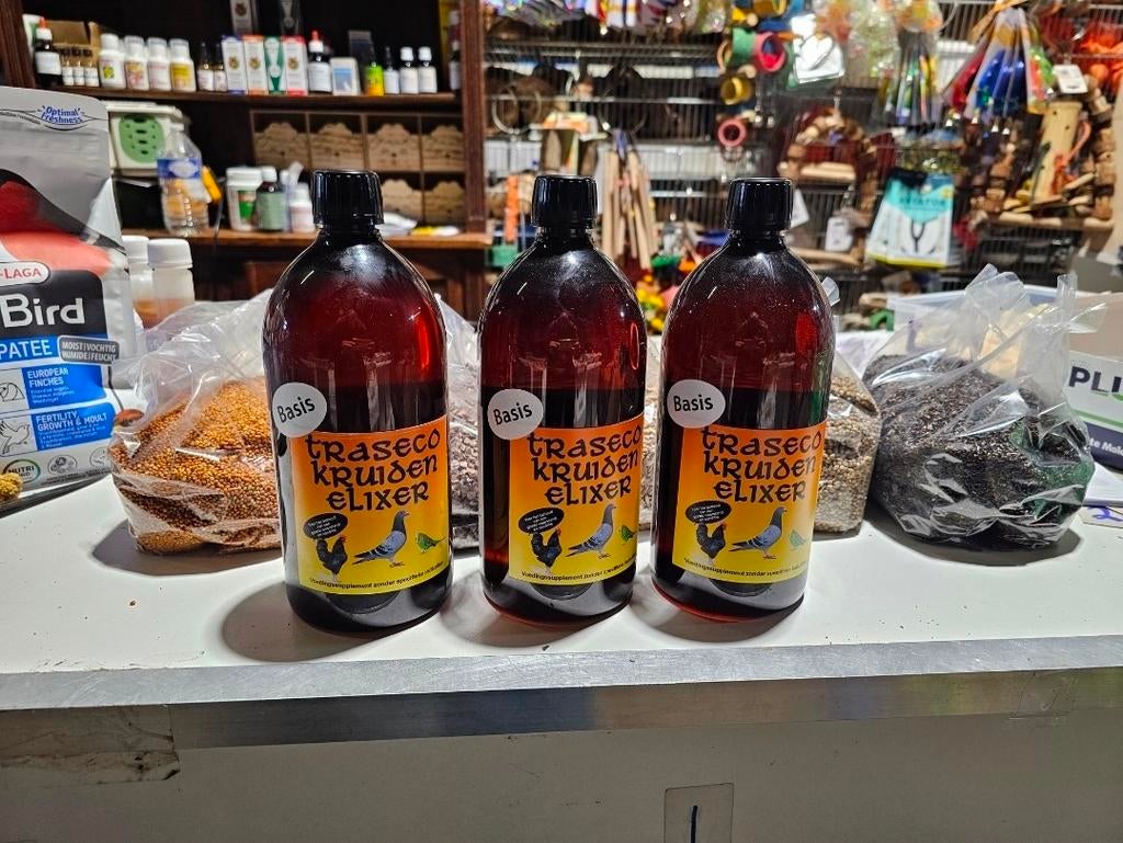 Base d'élixir à base de plantes Traseco 1L - Pour toutes les, Animaux & Accessoires, Enlèvement