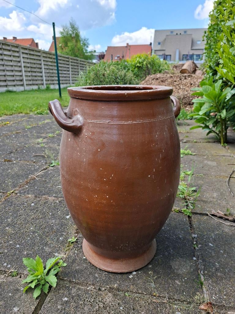 Antieke grespot – Poterie Fernand Dubois, Bouffioulx, Ophalen