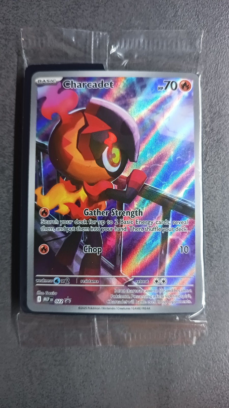 Charcadet #022 Black Star Promo sealed, Ophalen of Verzenden