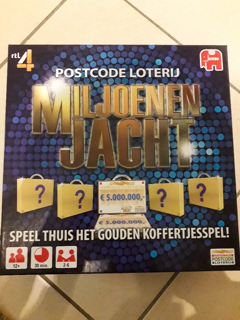 miljoenenjacht, Hobby en Vrije tijd, Ophalen, Gebruikt