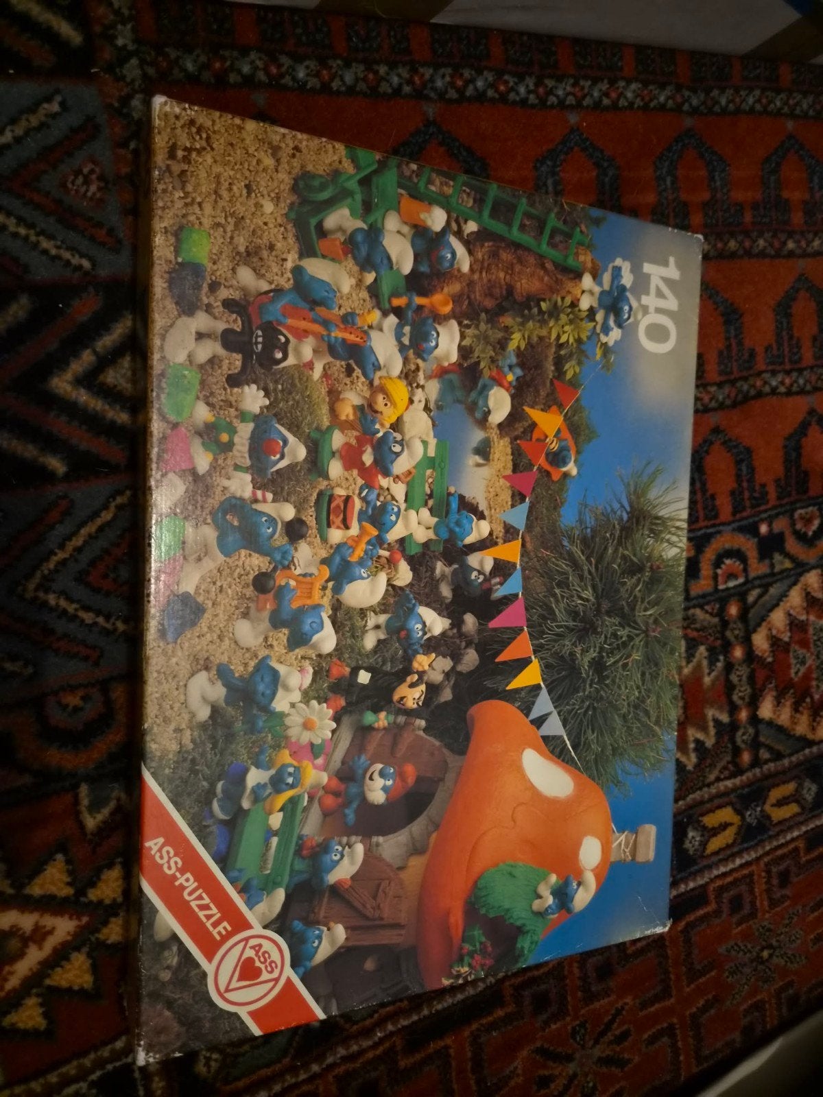 Puzzel smurfen, Verzenden
